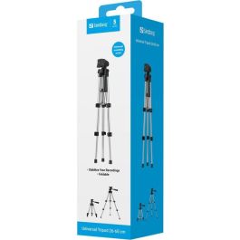 Sandberg Trípode Universal Plegable y Compacto, Soporte Estable para Cámara y Webcam, Altura Ajustable 26-60 cm Sandberg Trípode Universal Plegable y Compacto, Soporte Estable para Cámara y Webcam, Altura Ajustable 26-60 cm
