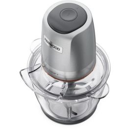 Kenwood CHP62.400SI Robot Multifunción de Cocina, 500W de Potencia, Capacidad Total de 1.2 Litros, 2 Velocidades y Accesorios Variados