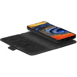 dbramante1928 LYNGE Funda Libro Negro para Samsung Galaxy S25 de 6.2" en Cuero