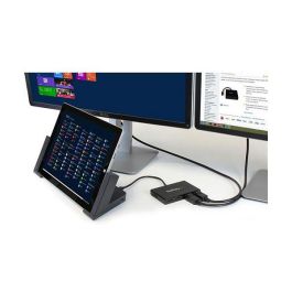 StarTech MST HUB - Adaptador de 4 Puertos DisplayPort 1.2, 4x DisplayPort 1080p, Windows, Negro