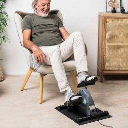 Pedaleador Eléctrico Asistido para Piernas y Brazos con Esterilla y Mando Velora 3000 InnovaGoods Pedaleador Eléctrico Asistido para Piernas y Brazos con Esterilla y Mando Velora 3000 InnovaGoods