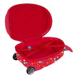 Safta Trolley Escolar Infantil Mickey Mouse con Ruedas - 43 cm Alto (28x23 cm)