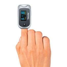 Beurer PO-40 Pulsioxímetro para medir oxígeno en sangre, frecuencia cardiaca y PI, ideal para deporte Beurer PO-40 Pulsioxímetro para medir oxígeno en sangre, frecuencia cardiaca y PI, ideal para deporte