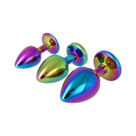 Plug Anal Pick&Love Nº 18 Multicolor 3 Piezas (8,3 cm) (9,5 cm) (7,6 cm)