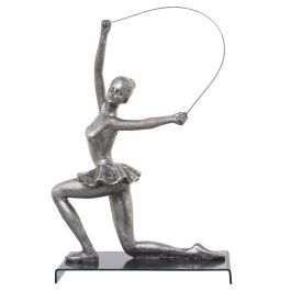 Figura Decorativa Alexandra House Living Plateado Plástico Gimnasta 13 x 19 x 27 cm Precio: 42.69000032. SKU: B1FY67DBRV