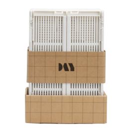 Day Juego 2 Cajas Plegables 25x16,5 cm Blanco 3,3L