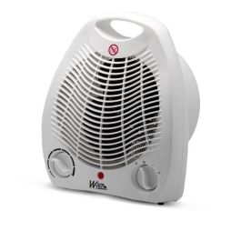 Warm Tech WAR5411074213183 Calefactor de Aire 2000W para Estancias hasta 15m³ Blanco 240V