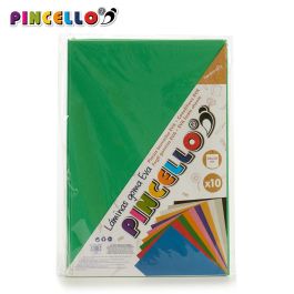 Juego 10 Laminas Goma Eva Oliva 20X30Cm Pincello (24 Unidades) Juego 10 Laminas Goma Eva Oliva 20X30Cm Pincello (24 Unidades)