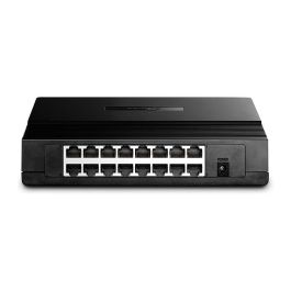 TP-Link TL-SF1016D Switch No Administrado Fast Ethernet 16 Puertos (10/100) Negro