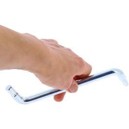 Powertrac 3221322113118 Llave Hexagonal de Precisión para Tapones de Drenaje 8-10 mm de Acero