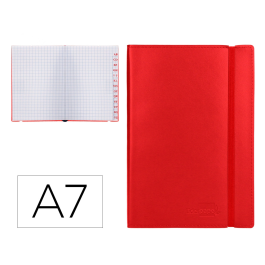 Liderpapel Libreta Similpiel A7 120 Hojas 70gr Cuadriculada Rojo Precio: 3.58999982. SKU: B13BLEKY98