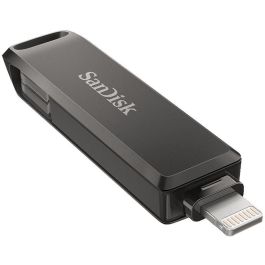 SanDisk iXpand Luxe Duo USB 3.1 USB-C / Apple Lightning 128GB - Pendrive Negro
