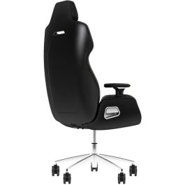 Thermaltake E700 Gaming Chair Storm Black para PC | Silla Gamer Cuero, 150kg, Reposabrazos 4D