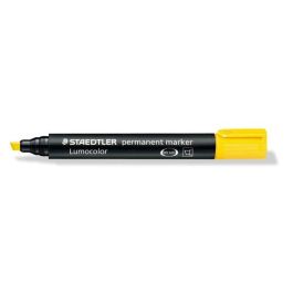 Marcador Permanente Staedtler 350 Lumocolor Biselado Amarillo (Set de 10) Precio: 12.3662. SKU: B1E37V3G5N