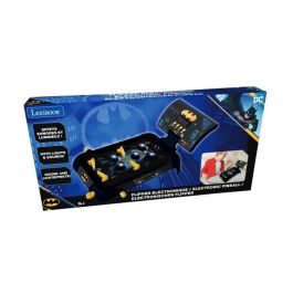 Lexibook Máquina de Pinball Electrónica Batman con Luz y Sonido, Pantalla LCD, 4 Flippers y 5 Obstáculos Iluminados para Niños +5 Años