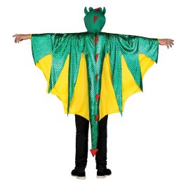 My Other Me Disfraz Dragón Poncho y Gorro Talla M-L para Niños 3+ años My Other Me Disfraz Dragón Poncho y Gorro Talla M-L para Niños 3+ años