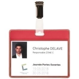 Funda Distintivo Tarifold Pvc Con Pinza 82,5X103Mm Rojo Paquete De 25 Precio: 20.50000029. SKU: B1K2J77XFH