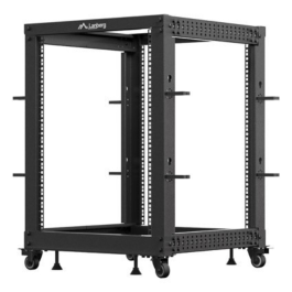 Lanberg OR01-6115-B Armario Rack Independiente 15U para Servidores y Equipos de Red, Carga Máxima 600 kg, Negro Lanberg OR01-6115-B Armario Rack Independiente 15U para Servidores y Equipos de Red, Carga Máxima 600 kg, Negro