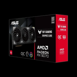 Asus Tarjeta Gráfica TUF Gaming Radeon RX 9070 OC 16GB GDDR6 Precio: 736.50000006. SKU: B1CJEY77RJ
