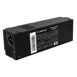 Unykach 51991 Fuente de Alimentación ITX 150W, Flex ATX, Certificaciones CE/TÜV, Ventilador Superior Unykach 51991 Fuente de Alimentación ITX 150W, Flex ATX, Certificaciones CE/TÜV, Ventilador Superior