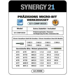 Synergy21 Destornillador Eléctrico Inalámbrico Mini Atornillador de Batería