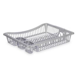 Escurreplatos Grande Plata Kinvara 46x36x8 cm (12 Unidades) Escurreplatos Grande Plata Kinvara 46x36x8 cm (12 Unidades)