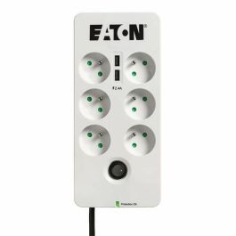 Eaton Protector de Sobretensión Caja de Protección 6 Tomas FR 2.50 kVA Entrada 230 V CA Precio: 52.5000003. SKU: S7114993