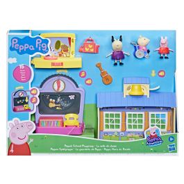 Hasbro F2166 Peppa Pig La Guardería Set de Juego Escolar Interactivo con Campana, Figuras y Accesorios para Niños +3 Años