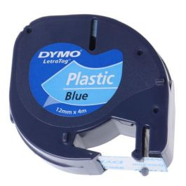 Cinta Laminada para Rotuladoras Dymo 91205 12 mm LetraTag® Negro Azul (10 Unidades) Cinta Laminada para Rotuladoras Dymo 91205 12 mm LetraTag® Negro Azul (10 Unidades)