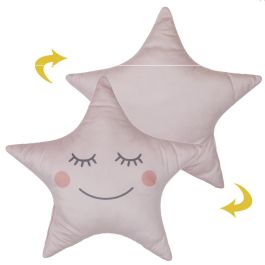 Home Deco Kids Cojín Estrella Rosa 44x37 cm