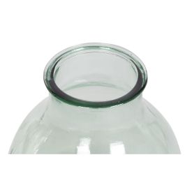 DKD Home Decor Jarrón Urban Decorativo de Cristal Reciclado Verde Menta - 12 Litros, 29x36x29 cm DKD Home Decor Jarrón Urban Decorativo de Cristal Reciclado Verde Menta - 12 Litros, 29x36x29 cm