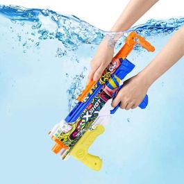 Zuru Pistola de Agua X-Shot Bob Esponja Carga Rápida 18,7x34x6cm