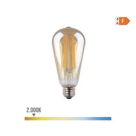 Bombilla ovoide con filamento de led cristal vintage e27 6w 560lm 2000k luz calida ø6,4x14,2cm edm Precio: 6.50000021. SKU: S7901442