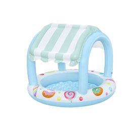 Bestway Piscina Hinchable Infantil Aro Tienda de Helados 104x84 cm +2 Años Jardin 52638