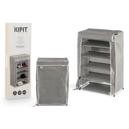 Kipit Zapatero de Tela Gris con 5 Estantes, Ideal para Organización y Almacenaje de Zapatos, Mueble Auxiliar 50x32x88 cm (6 Unidades) Precio: 56.58999995. SKU: B127VF9YTD