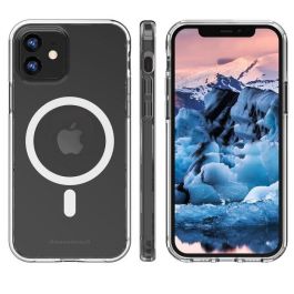 dbramante1928 Funda Iceland Pro MagSafe iPhone 12, Transparente, 3m Protección Caídas, Material Reciclado