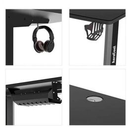 Mesa Gaming Aerocool ACD2-140/ 140 x 60 x 75cm/ Negra