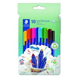Staedtler Rotulador Triplus Color 323 Triangular Punta de Fibra DRY SAFE Estuche 10 Ud Precio: 4.58999948. SKU: B18Q6X9YMT
