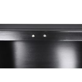 DKD Home Decor Armario Moderno Negro Gris 2 Puertas 40 x 181 x 75 cm