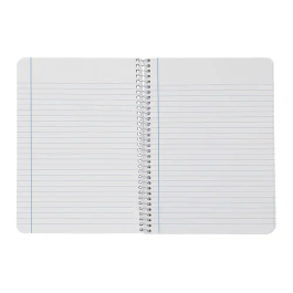 Liderpapel Cuaderno espiral A5 Witty tapa dura 80h 90gr rayado horizontal 8mm con margen colores surtidos