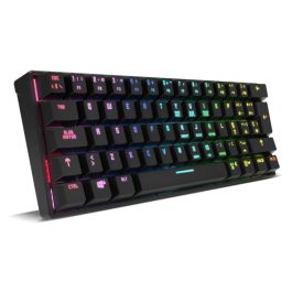 Krom Kluster NXKROMKLSTRSP Teclado Gaming Mecánico Inalámbrico Bluetooth USB RGB 60% Switches Outemu Rojo Anti-ghosting