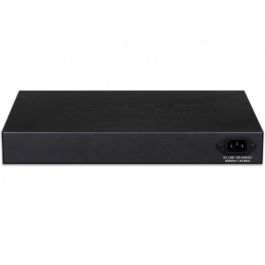 D - Link Switch Gestionable 10 Puertos Gigabit Ethernet, 8 Puertos RJ-45, 2 Puertos SFP, Montaje en Rack, Negro/Gris