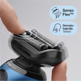 Razor eléctrico con precisión Mower Braun Series 6 61 -B7200CC - SmartCare Center, Azul Razor eléctrico con precisión Mower Braun Series 6 61 -B7200CC - SmartCare Center, Azul