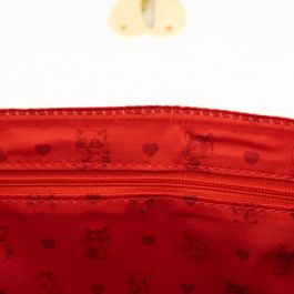 Loungefly Bolso Crossbody Funko Villainous Valentines - Diseño Retro San Valentín, Correa de Cadena, Cuero Vegano