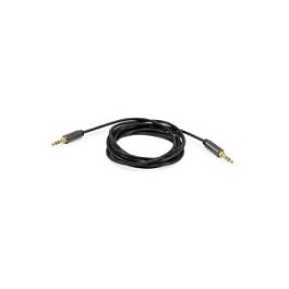 EQUIP 147083 Cable de Audio 3.5mm Macho a Macho 2.50m Conectores Metálicos Negro Precio: 19.49999942. SKU: B1FS5Z9VNS