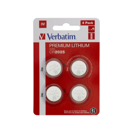 Verbatim Batería Litio CR2025 3V (Pack 4 unidades) Precio: 5.79000004. SKU: B146MA8XH8