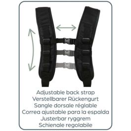 Dreambaby DRE9312742424756 Portabebés de 3 lados para llevar en movimiento, Negro