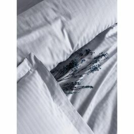 Juego de cama funda nórdica 220x240 cm + 2 fundas almohada 60x60 cm 100% Algodón Satén Gris ASI8684282421856