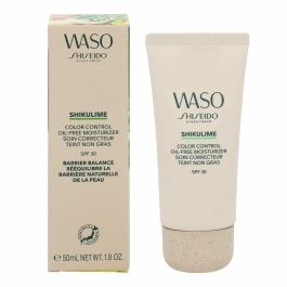 Shiseido Waso Shikulime Color Control Oil-Free Moisturizer SPF 30, Hidratante Facial con Color sin Aceites, Tono Uniforme y Protección UV, 50 ml - M100203-702