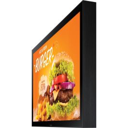 Samsung LH24OHBEBGBXEN Monitor 24" FHD IPS Exterior 1500 cd/m² 24/7 Tizen OH24B para Señalización Digital Negro